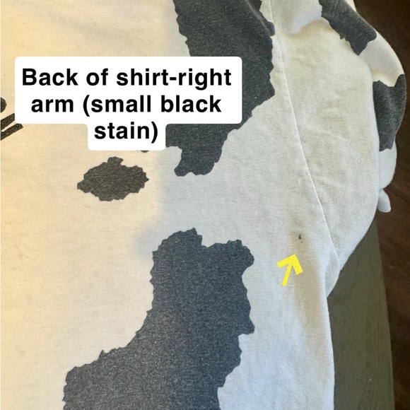 Vintage 90’s Harley-Davidson Cow Print T-Shirt - Picture 5 of 11